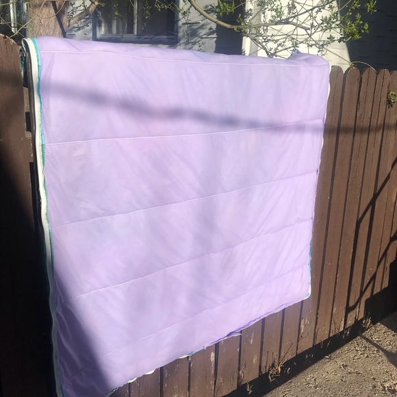 90s vintage Disney Little Mermaid Sleeping Bag Ariel Flounder Sebastian - Picture 8 of 8